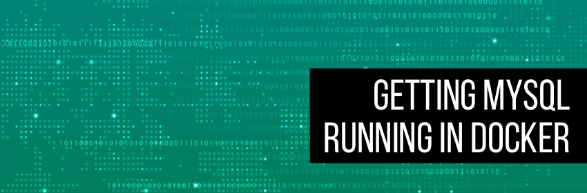 Getting MySQL up and running in Docker
